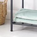 Regál Debra 38 cm černý