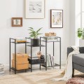 Regál Debra 38 cm černý