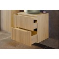 Závěsná skříňka pod umyvadlo Nordic s deskou 60 cm dub cremona