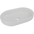 Závěsná skříňka Ovalia River s deskou a umyvadlem 120 cm dub Cremona