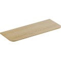 Závěsná skříňka Ovalia River s deskou a umyvadlem 120 cm dub Cremona