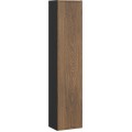 Koupelnová sestava s deskou a skříňkami Talia Casella 60 cm černý mat/dub casella