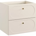 Závěsná skříňka pod umyvadlo Donna s deskou 60 cm písková