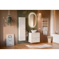 Koupelnová sestava s deskou a skříňkami Donna 120 cm písková