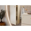 Koupelnová sestava s deskou a skříňkami Donna 120 cm písková