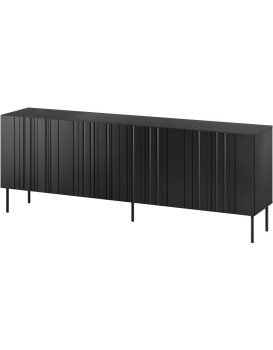 Komoda Isla 200 cm I černá
