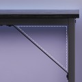 Psací stůl Vasagle Ebeny 120 cm černý