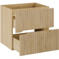 Závěsná skříňka pod umyvadlo Nordic Nature s deskou 60 cm dub cremona