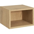 Závěsná koupelnová skříňka UNI 30 cm dub cremona/kašmírová