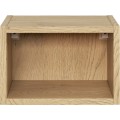Závěsná koupelnová skříňka UNI 30 cm dub cremona/kašmírová