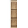 Závěsná koupelnová skříňka UNI 50 cm kašmírová/dub cremona