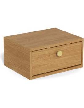 Nástěnný noční stolek Monfort dub přírodní lakovaný