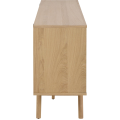 Komoda Marte 180 cm dub bělený