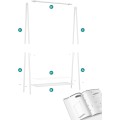 Šatní věšák Loft 153 cm bílý