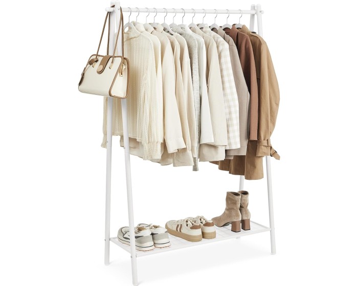 Šatní věšák Loft 153 cm bílý