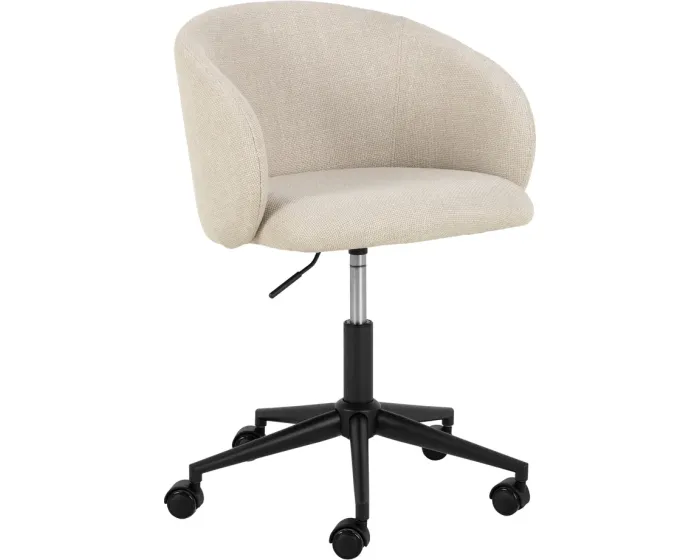 Designová kancelářská židle Eleanor béžová