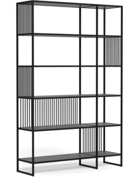 Knihovna Strington 120 cm černá