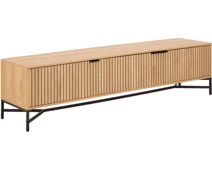 TV stolek Jaipur 176 cm dub přírodní