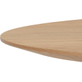 Kulatý jídelní stůl Soli 120 cm dub přírodní/kašmírový