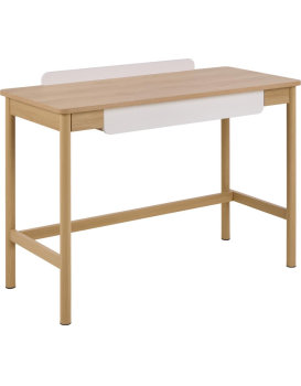Psací stůl Alpena 110 cm dub přírodní/bílá
