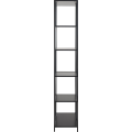 Knihovna SEAFORD I 185 cm černá