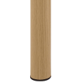 Psací stůl Alpena 110 cm dub přírodní/bílá