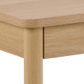 Psací stůl Alpena 110 cm dub přírodní/bílá