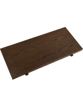 Sada 2 ks prodlužujících desek k jídelnímu stolu A-Line 95x42 cm dub kouřový