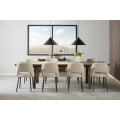 Sada 2 ks prodlužujících desek k jídelnímu stolu A-Line 95x42 cm dub kouřový
