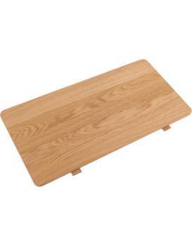 Sada 2 ks prodlužujících desek k jídelnímu stolu Atlantic 100x50 cm dub přírodní