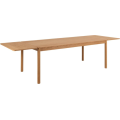 Sada 2 ks prodlužujících desek k jídelnímu stolu Atlantic 100x50 cm dub přírodní