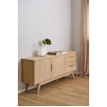 Komoda Marte 180 cm dub bělený