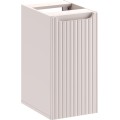 Závěsná skříňka pod umyvadlo Nova Cashmere s deskou 90 cm kašmírová/dub evoke