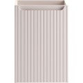 Závěsná skříňka se zápustným umyvadlem Nova Cashmere 40 cm kašmírová/bílá
