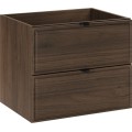 Koupelnová sestava Villa s deskou a skříňkami 60 cm ořech