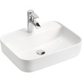 Závěsná skříňka Dalia Cashmere Nature Magic s košem na prádlo, deskou a umyvadlem 100 cm kašmírová/dub cremona