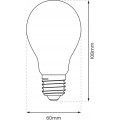 LED žárovka Bogo A60 neutrální bílá