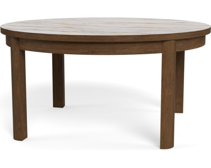 Konferenční stolek Southampton 90 cm béžový/kouřový dub