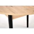 Rozkládací jídelní stůl Pivot 102/141 cm dub artisan/černý buk