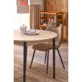 Rozkládací jídelní stůl Pivot 102/141 cm dub artisan/černý buk