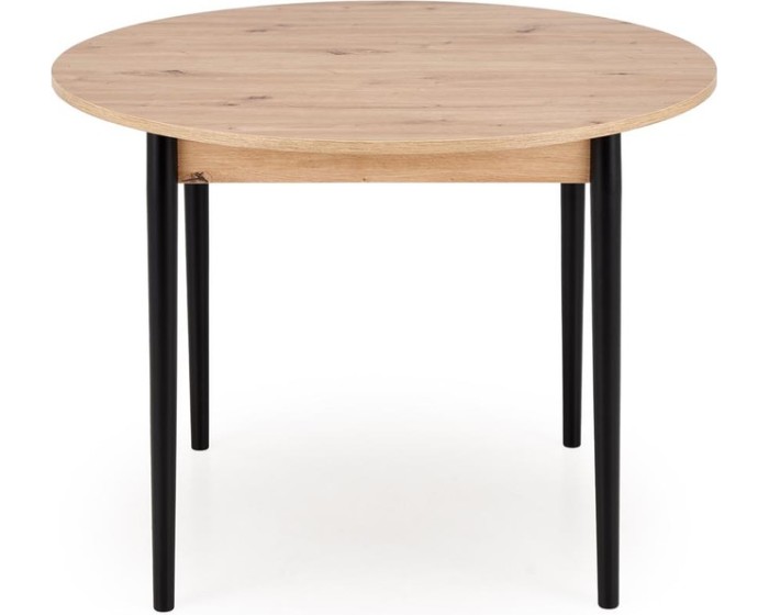 Rozkládací jídelní stůl Pivot 102/141 cm dub artisan/černý buk
