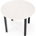 Rozkládací jídelní stůl Ringo 102/142 cm kašmírový/černý