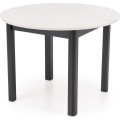 Rozkládací jídelní stůl Ringo 102/142 cm kašmírový/černý