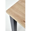 Rozkládací jídelní stůl Qubik 80/200 cm dub artisan/černý