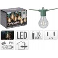 Světelný LED řetěz Serava teplá bílá