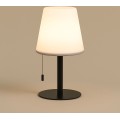 Stolní LED lampa Mikah teplá bílá/černá