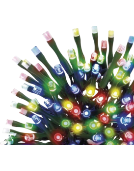 Vánoční LED světelný řetěz s časovačem Spirit 1800 cm vícebarevný