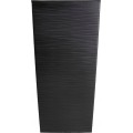 Sada 2 ks květináčů Porto Riflo 75x39,6/67,7x35 cm černá