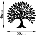 Nástěnná lampa Tree černá