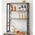 Kuchyňský regál Vasagle Vogues 60 cm černý/šedý